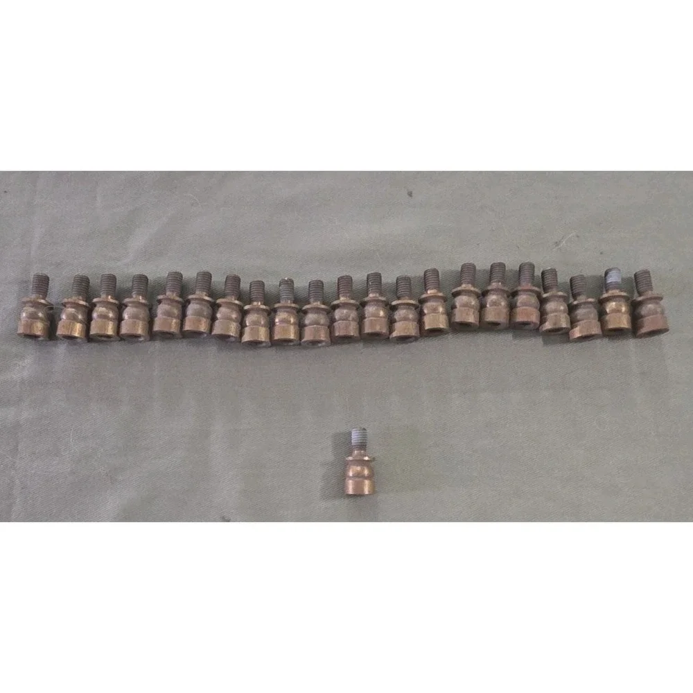 Solid Brass Lamp Shade Finial 1 1/8 Adapter Scrap Metal